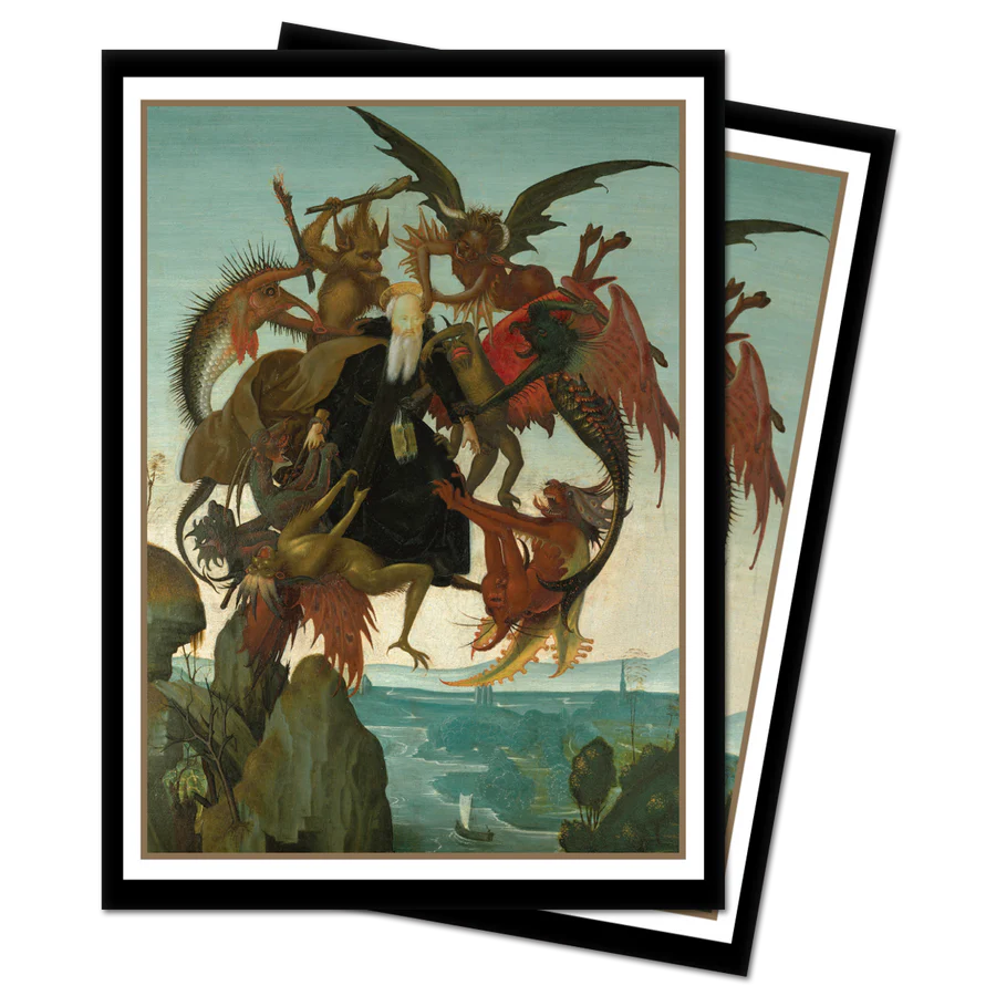 Fine Art The Torment of Saint Anthony Standard Deck Protector Sleeves (100ct) by Michelangelo