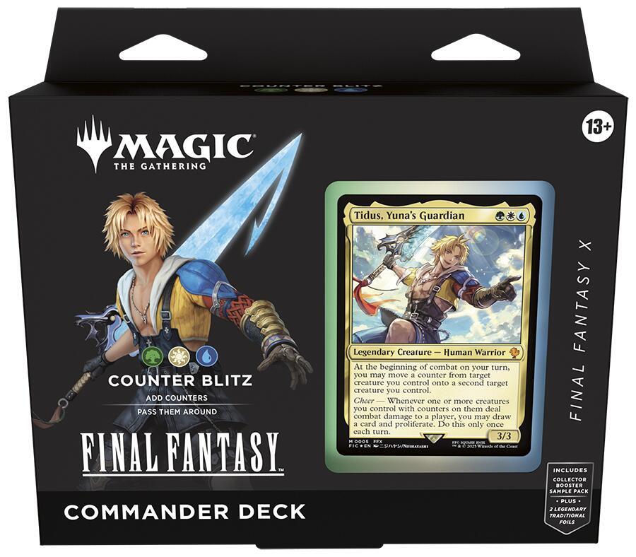 Magic The Gathering: Final Fantasy Commander Deck - Counter Blitz