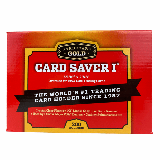Carboard Gold Card Saver 1